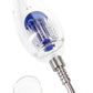 Glass Light Bulb Dab Straw “Filament Flow” – Tree Perc – 8″
