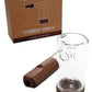 MJ Arsenal Steamboat Glass Bubbler – Alpine Collection – Wood Accents