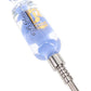 6B Glass Fluid-Filled Glass Dab Straw – 7.5″ – Assorted Colors