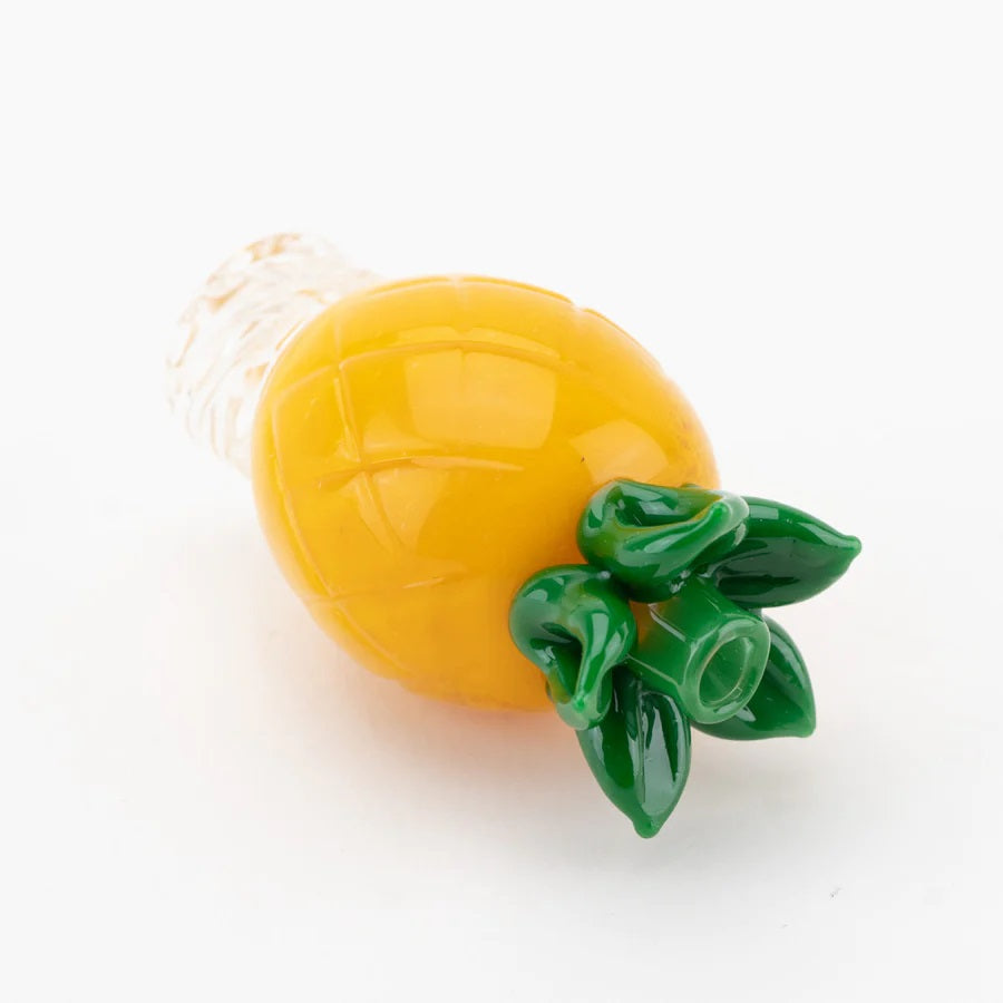Glass Pineapple Spinner Cap “Tiki Twister” – US-Made