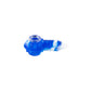 Ooze Bowser Silicone Pipe / Loose / Blue & White