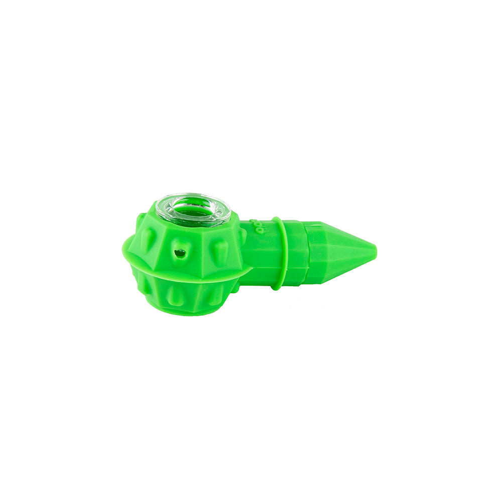 Ooze Bowser Silicone Pipe / Loose / Green