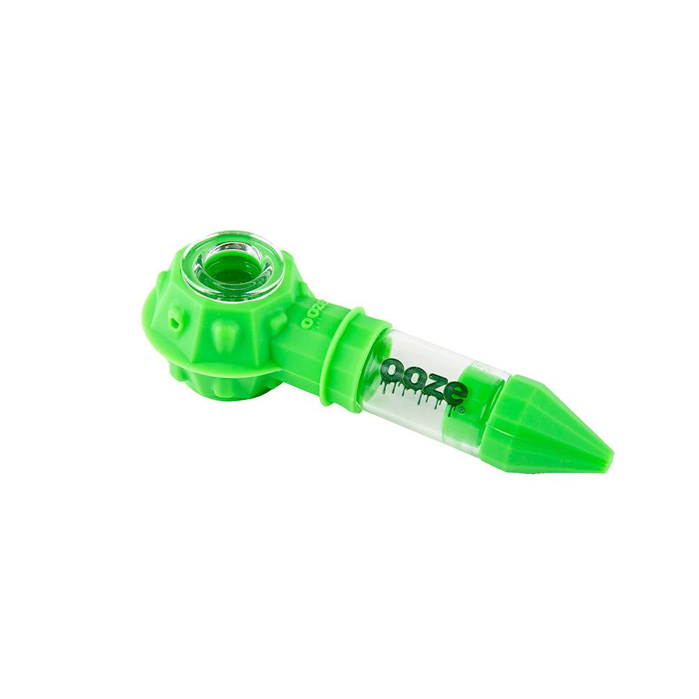 Ooze Bowser Silicone Pipe / Loose / Green