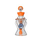 Calibear Hourglass Double Layer Recycler W/ Gilded Tubes Encased W/ Marble