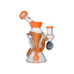 Calibear Hourglass Double Layer Recycler W/ Gilded Tubes Encased W/ Marble