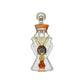 Calibear Hourglass Double Layer Recycler W/ Gilded Tubes Encased W/ Marble