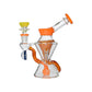 Calibear Hourglass Double Layer Recycler W/ Gilded Tubes Encased W/ Marble