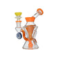 Calibear Hourglass Double Layer Recycler W/ Gilded Tubes Encased W/ Marble
