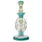 Calibear Oval Sphere Glass Dab Rig W/ Opal Triseed Perc