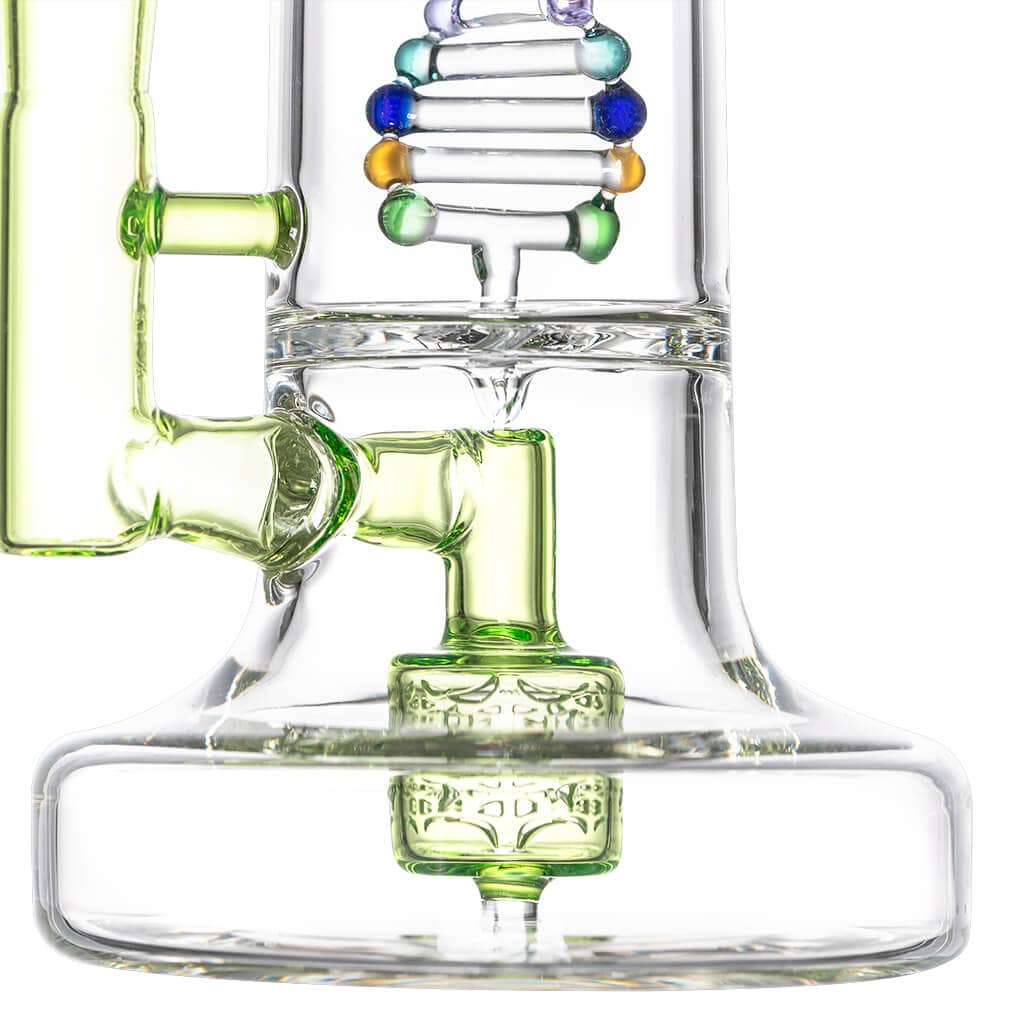 Calibear 10.5" Premium DNA Spinning Dab Rig - 14.5mm Joint with Free Bowl