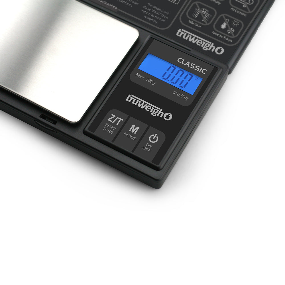 Truweigh Classic Digital Mini Scale Black