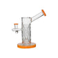 Calibear Crystal Engraved Straight Chamber Dab Rig