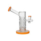 Calibear Crystal Engraved Straight Chamber Dab Rig