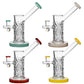 Calibear Crystal Engraved Straight Chamber Dab Rig