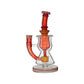 Calibear Curvy Torus Incycler Dab Rig | 8" Borosilicate Glass Rig with Torus Chamber