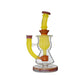 Calibear Curvy Torus Incycler Dab Rig | 8" Borosilicate Glass Rig with Torus Chamber