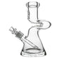 Calibear 9mm Zong Bong Beaker Glass Water Pipe | Heavy Duty Z-Curve Bong