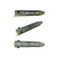 Calibear Speckled Eel Chillum Glass Pipe