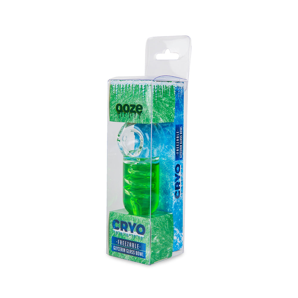 Ooze Cryo Glycerin Bowl - Green