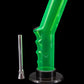 JM Enterprises 9-12" Acrylic Angled Straight Tube Bong - Multiple Colors