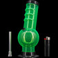 JM Enterprises 9-12" Acrylic Bent Neck Bubble Base Bong - Multiple Colors