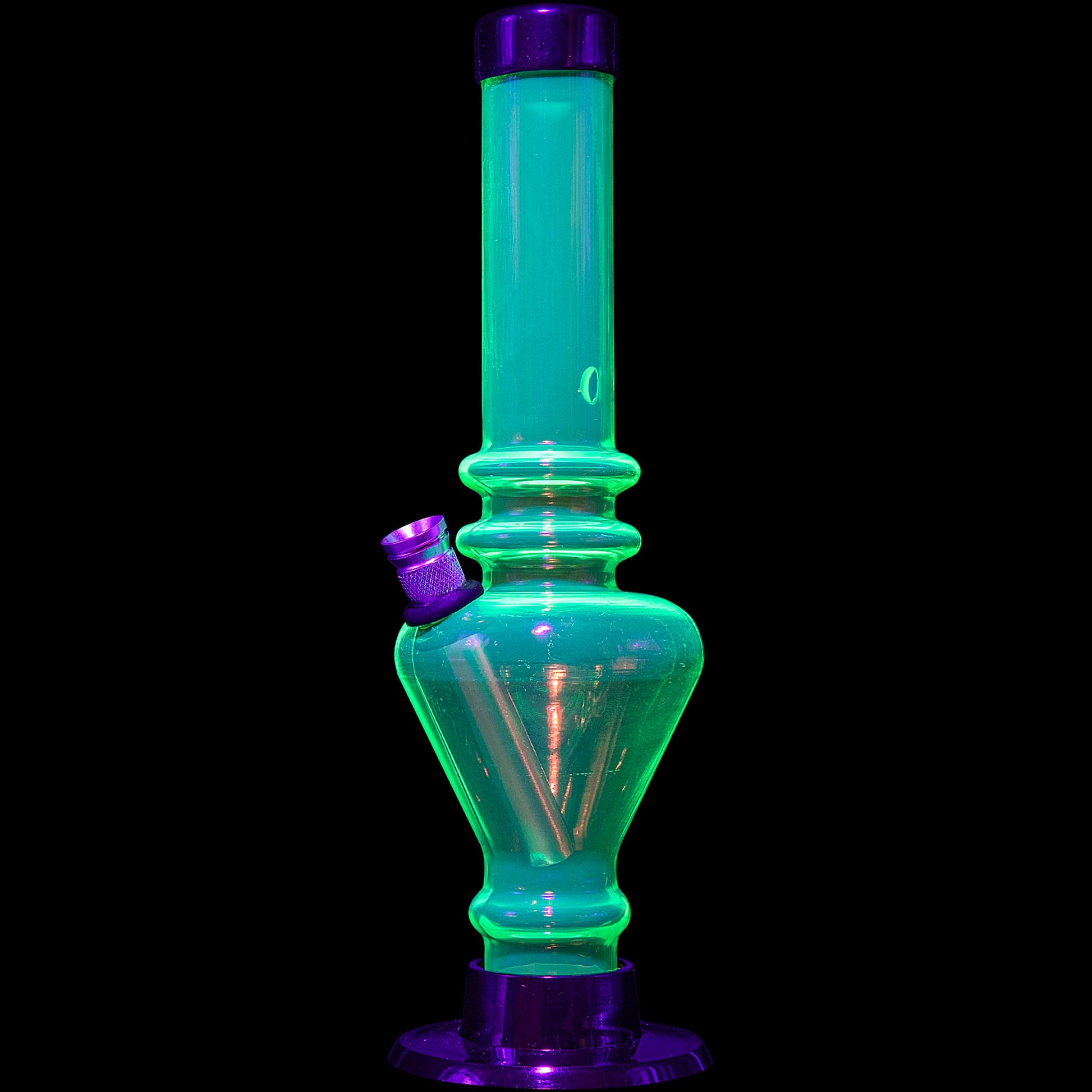 JM Enterprises 8" Acrylic Blossom Bong - Multiple Colors