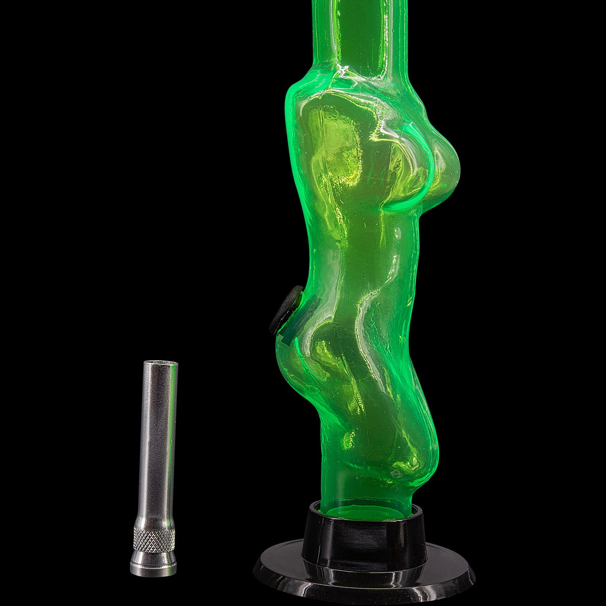JM Enterprises 8" Acrylic Lady Contour Bong - Multiple Colors