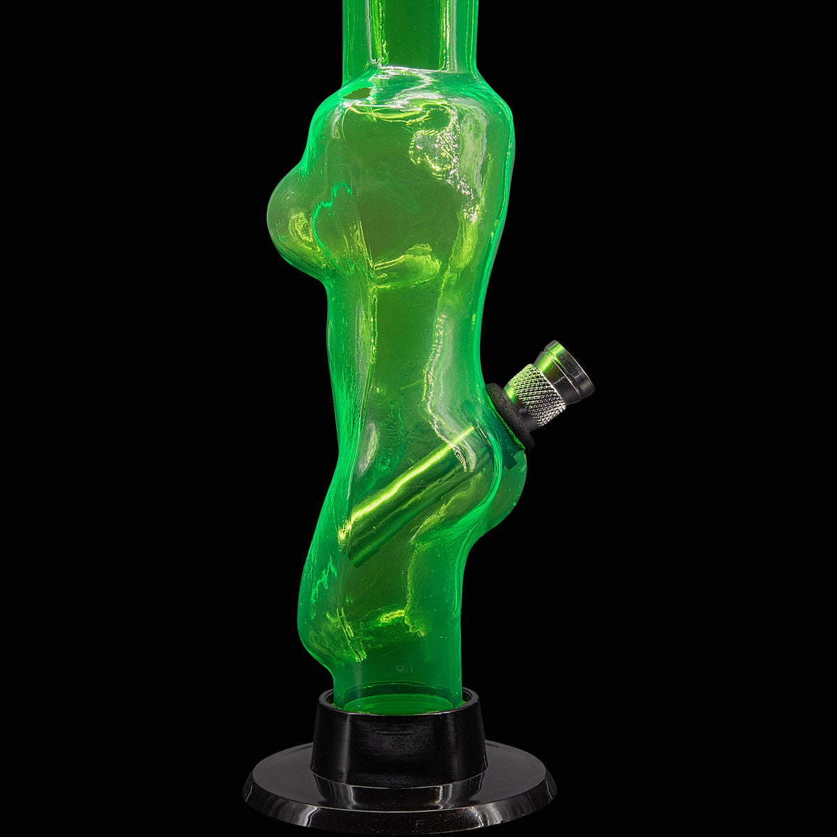 JM Enterprises 8" Acrylic Lady Contour Bong - Multiple Colors
