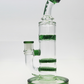 TAG - 9.5" Bent Neck Double Honeycomb with Spinning Splashguard 44x4MM (14MM Female)
