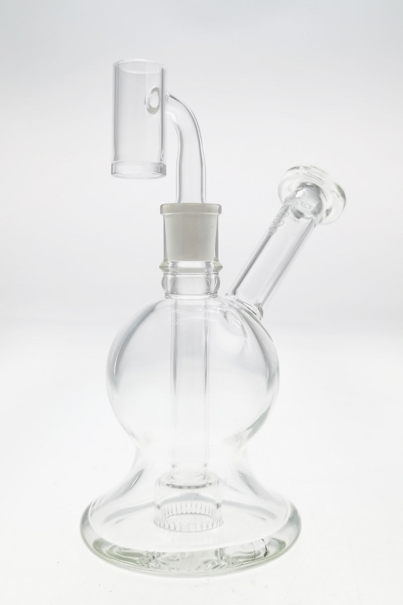 TAG - 6" 70x5MM Bellow Globe Rig Sphere w/ Fixed Froth Showerhead (14MM Female)