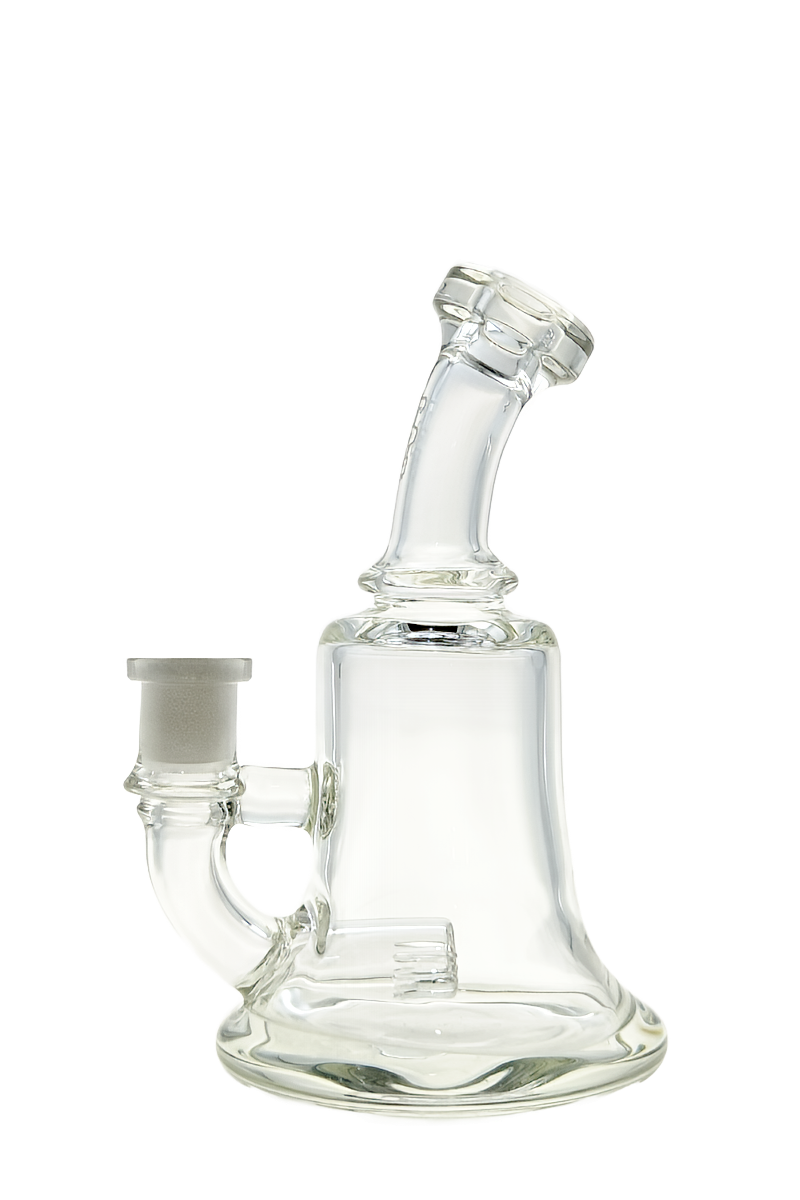 TAG - 6.5" Bent Neck Downward Super Slit Single Showerhead w/ Bellow Base 50x5MM (14MM Female)