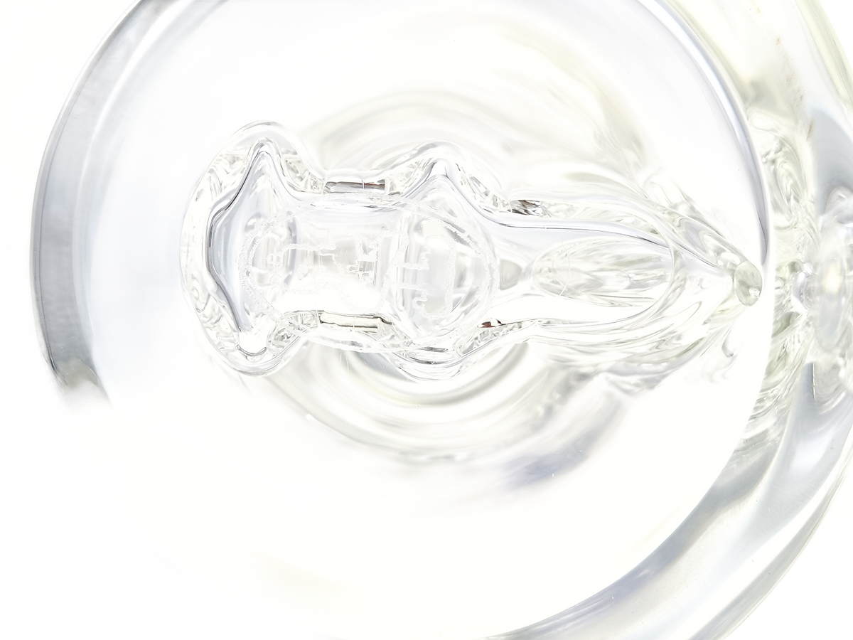 TAG - 8.5" Bent Neck Gill Seal Double UFO Showerhead w/ Bellow Base 50x5MM (14MM Female)