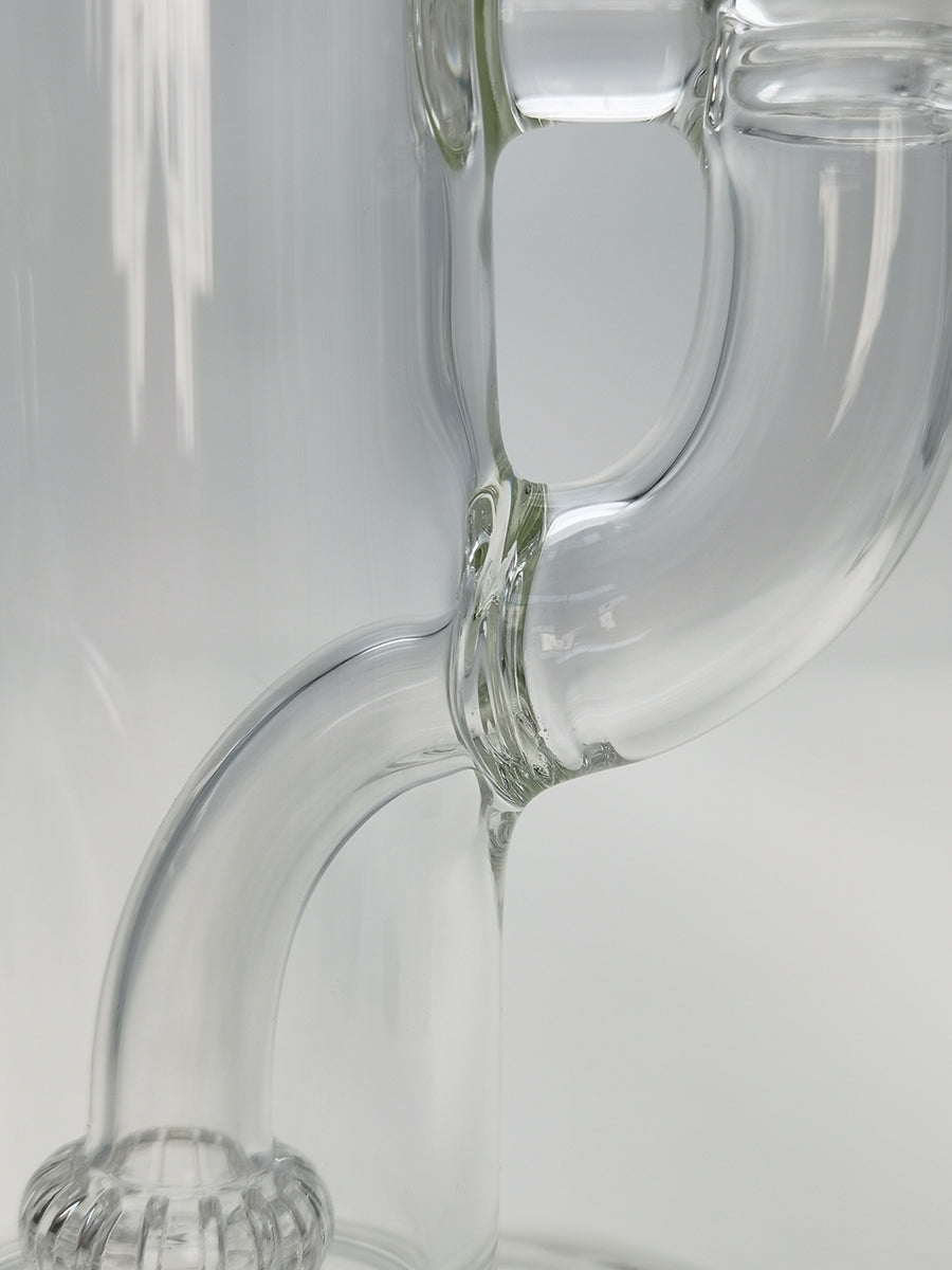 TAG - 12" Fixed Super Slit Showerhead Straight Tube (14MM Female)