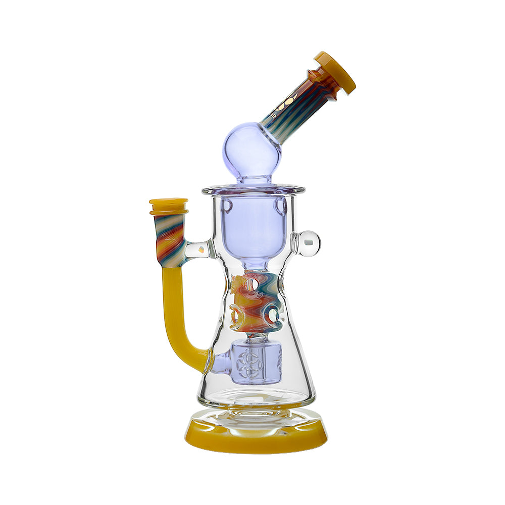 Calibear WigWag Seed Of Life Percolator Incycler Dab Rig
