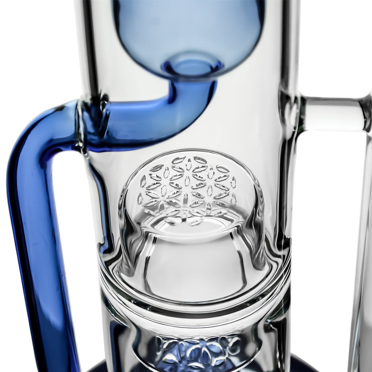Calibear Pillar Flower Of Life Klein Bong