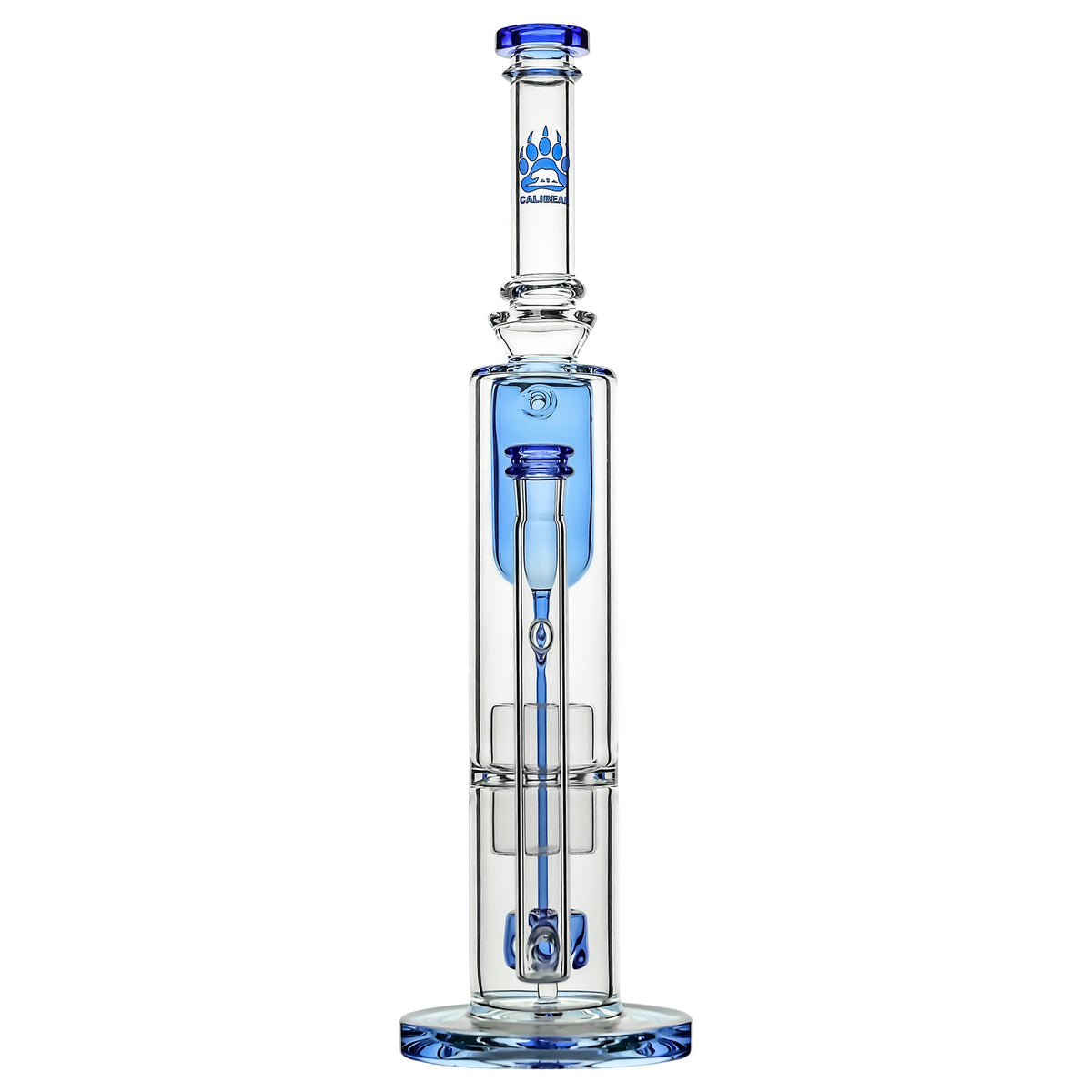 Calibear Pillar Flower Of Life Klein Bong