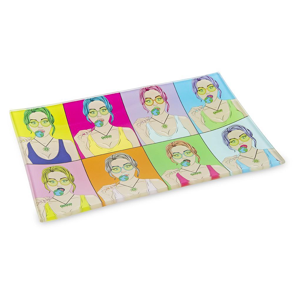 Ooze Rolling Tray - Shatter Resistant Glass - Candy Shop