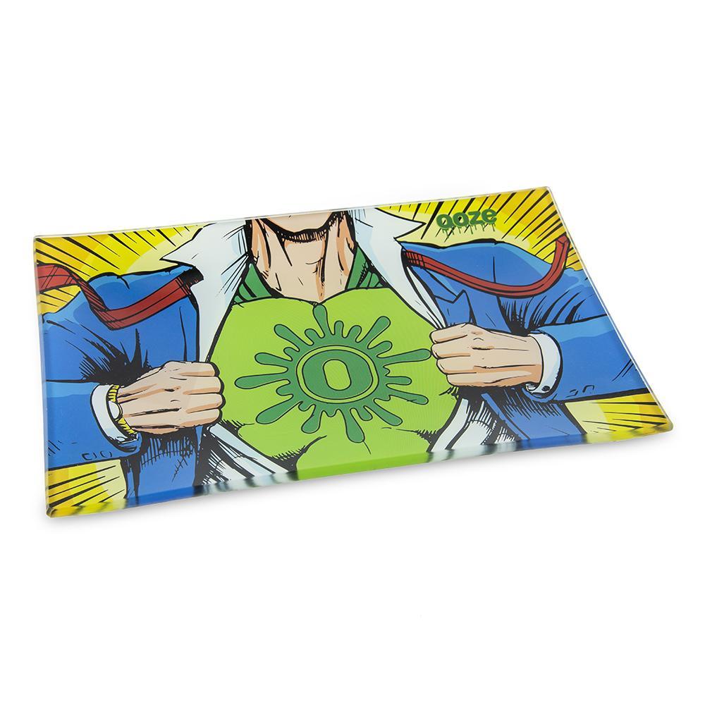 Ooze Rolling Tray - Shatter Resistant Glass - Captain O