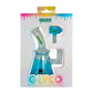 Ooze Glyco Glycerin Chilled Glass Water Pipe - Aqua Teal