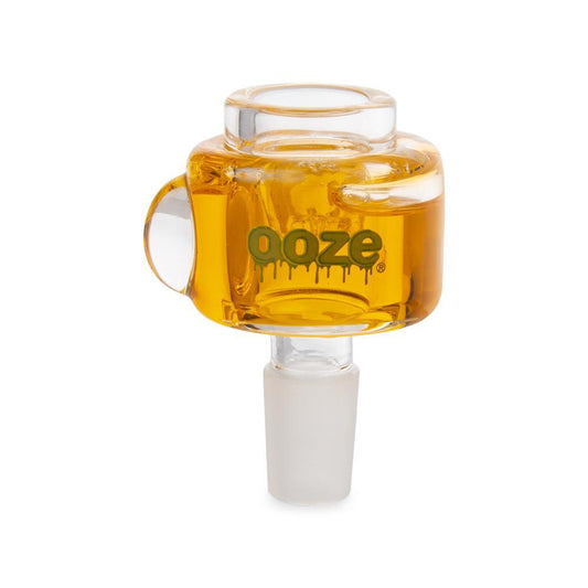Ooze Glyco Glass Bowl - Juicy Orange
