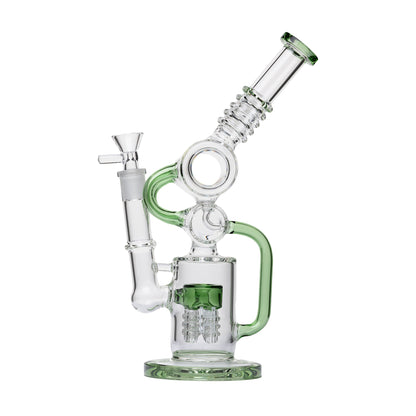 Human Grade Raygun Glass Water Pipe Percolator