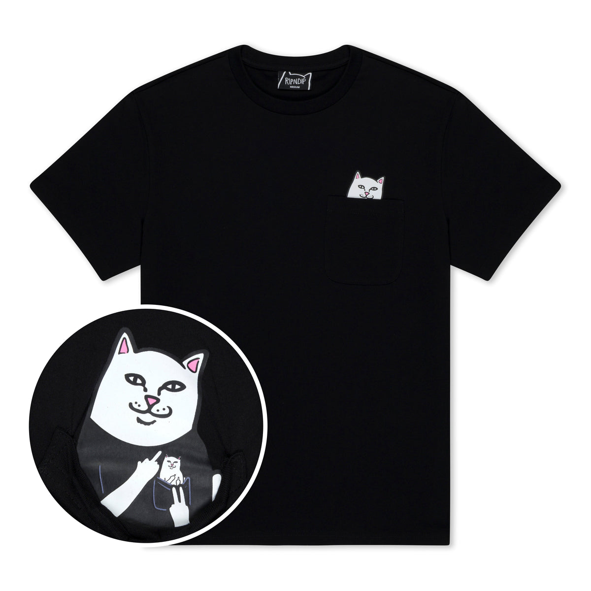 Incepted Lord Nermal Pocket Tee (Black)
