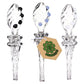 3CT BUNDLE - SeshGear Twisted Helix Dab Straw - 5.8" / Assorted Colors