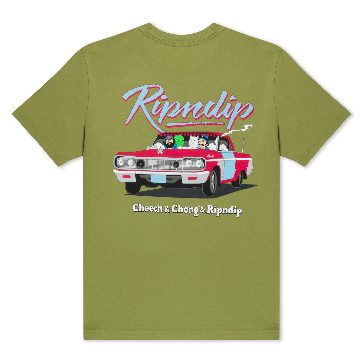 Riders Tee (Light Forest)
