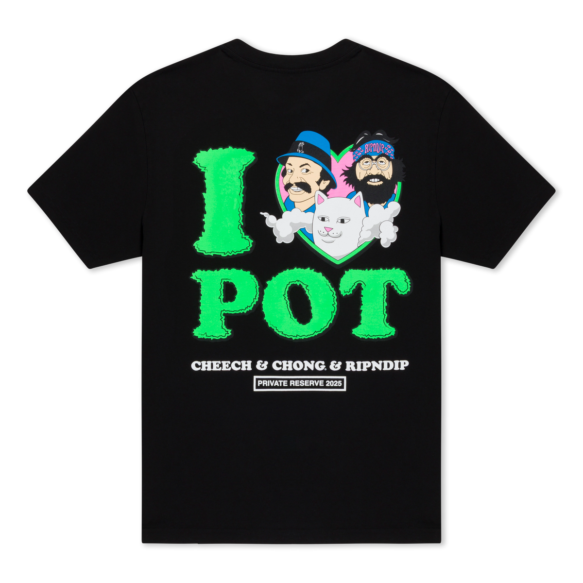 I <3 Pot Tee (Black)