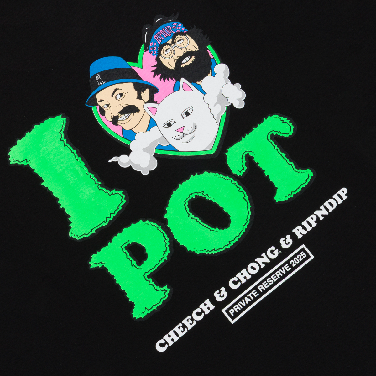 I <3 Pot Tee (Black)