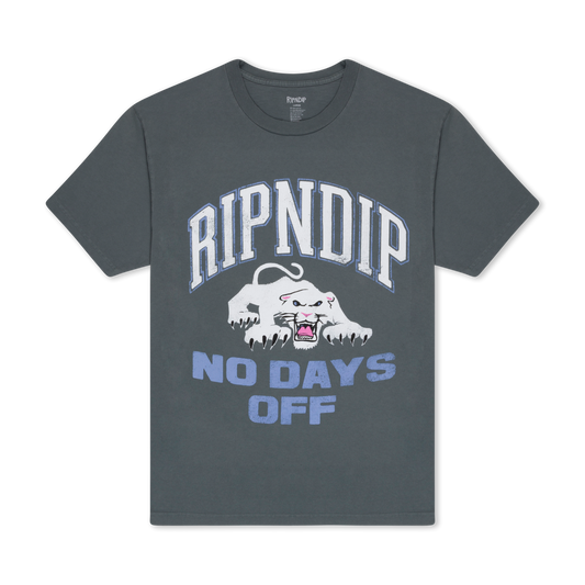 White Panther Tee (Charcoal)