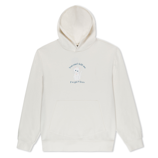 9 Lives Hoodie (Bone)