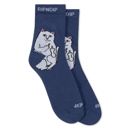Lord Nermal Mid Socks (Navy)