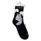 Lord Blossom Mid Socks (Black)